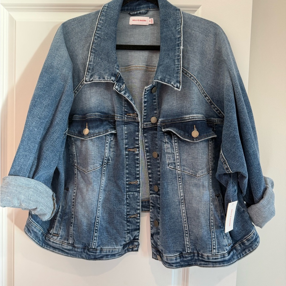 Casual Blue Jean Jacket for Women